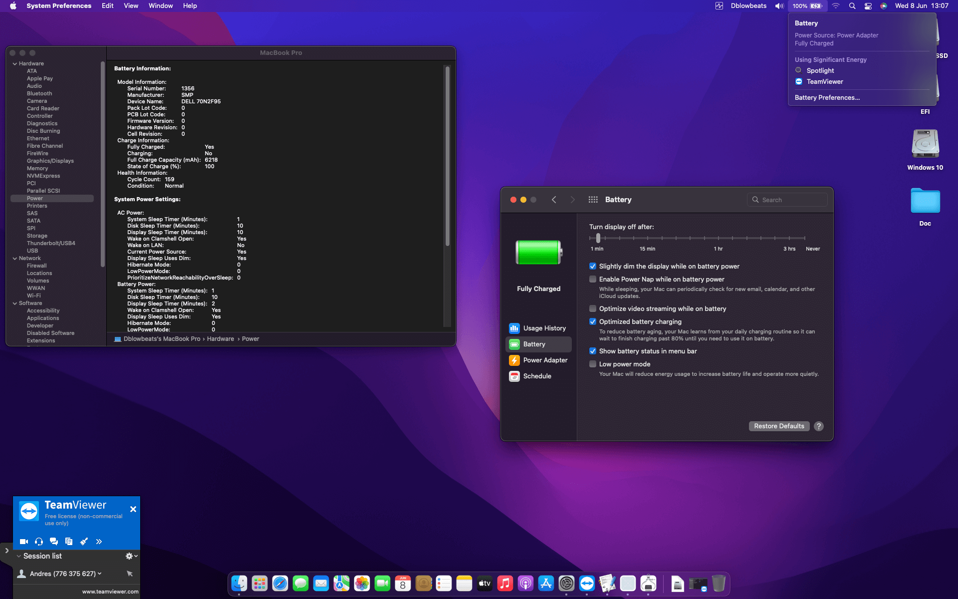 Dell XPS 15 9500 [CometLake   Intel UHD 630 + I2C]   OpenCore 7